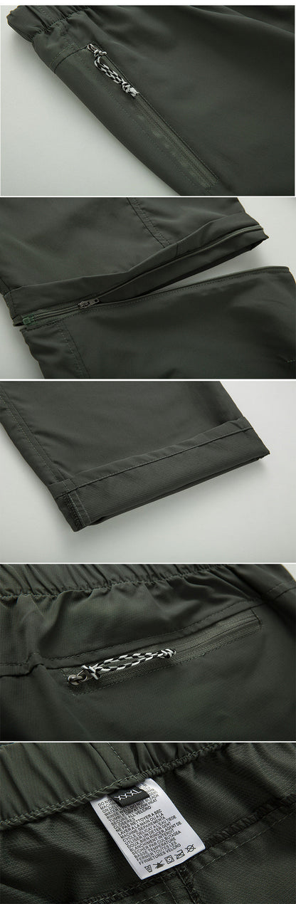 Pantalones de Exterior con Cremallera de Hombre | Multifuncionales