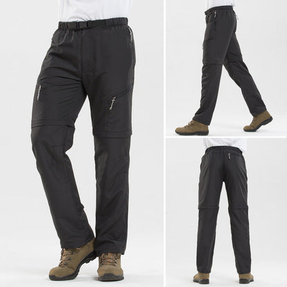 Pantalones de Exterior con Cremallera de Hombre | Multifuncionales