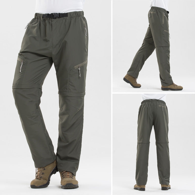 Pantalones de Exterior con Cremallera de Hombre | Multifuncionales