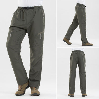 Pantalones de Exterior con Cremallera de Hombre | Multifuncionales