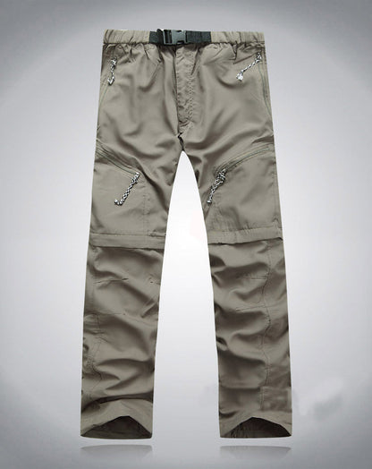 Pantalones de Exterior con Cremallera de Hombre | Multifuncionales