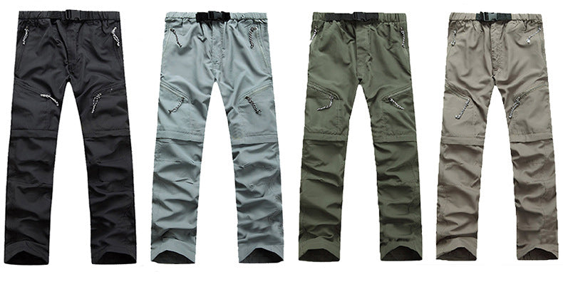 Pantalones de Exterior con Cremallera de Hombre | Multifuncionales