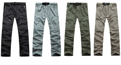 Pantalones de Exterior con Cremallera de Hombre | Multifuncionales