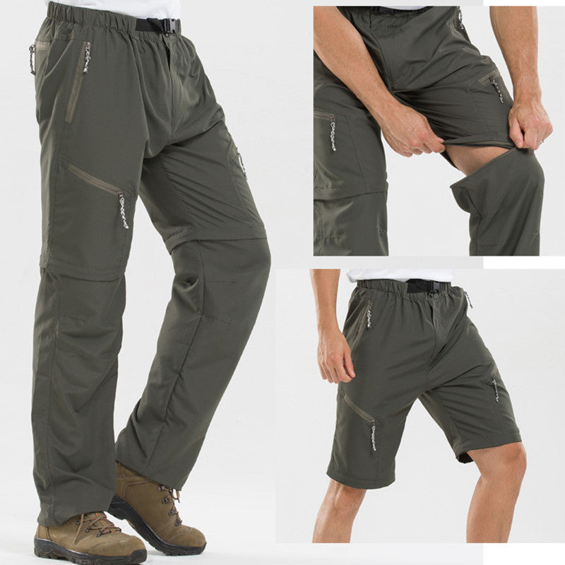 Pantalones de Exterior con Cremallera de Hombre | Multifuncionales