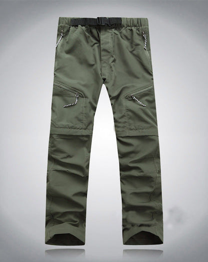 Pantalones de Exterior con Cremallera de Hombre | Multifuncionales