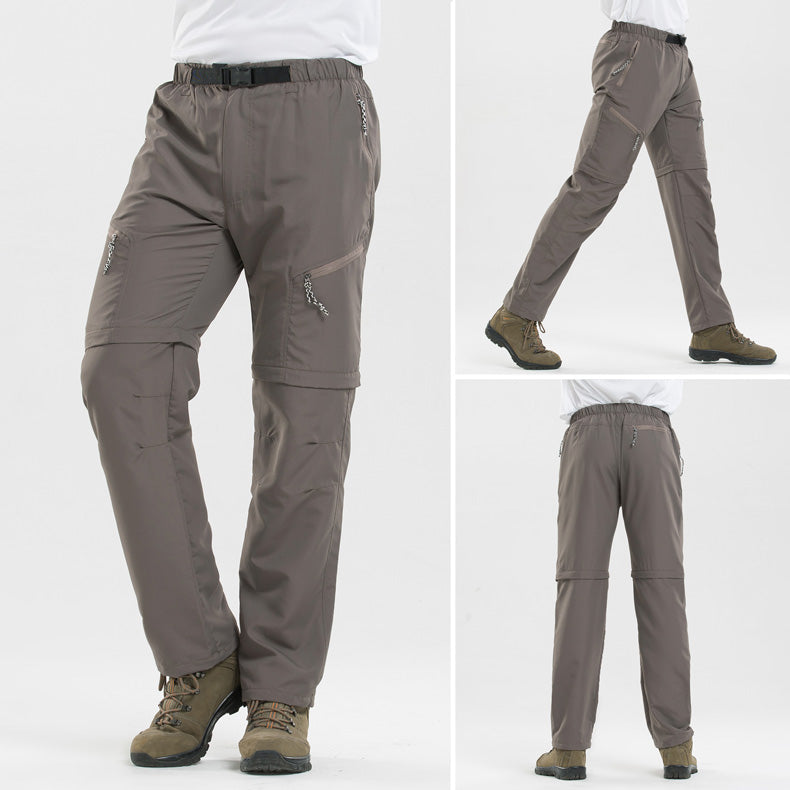 Pantalones de Exterior con Cremallera de Hombre | Multifuncionales