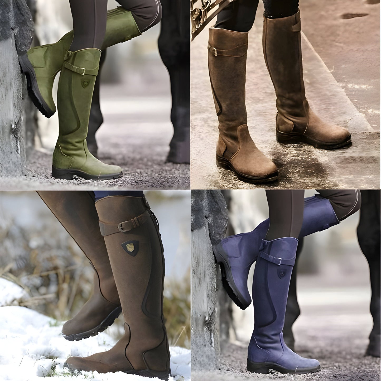 Botas Altas de Mujer | Con Hebilla