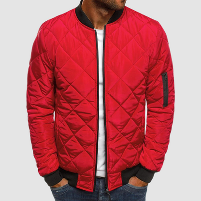 Chaqueta Acolchada de Hombre de Media Estación | Bomber
