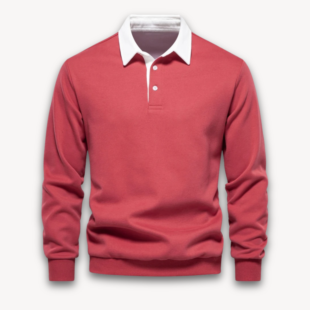 Suéter Polo de Hombre | Manga Larga