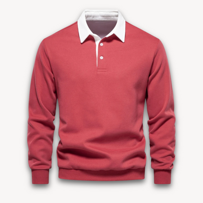 Suéter Polo de Hombre | Manga Larga