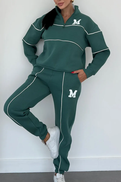 Conjunto de Mujer Dos Piezas | Sudadera con Cremallera