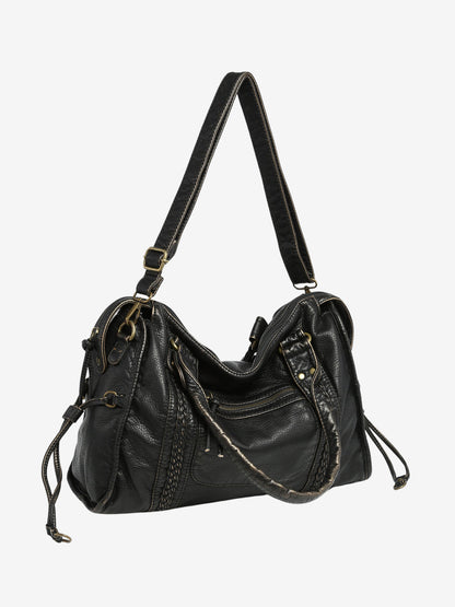 Bolso de Hombro de Mujer | Cremallera Frontal