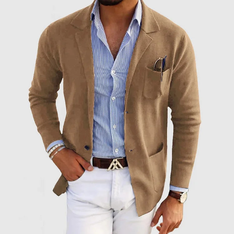 Blazer de Punto de Hombre | Estilo Casual