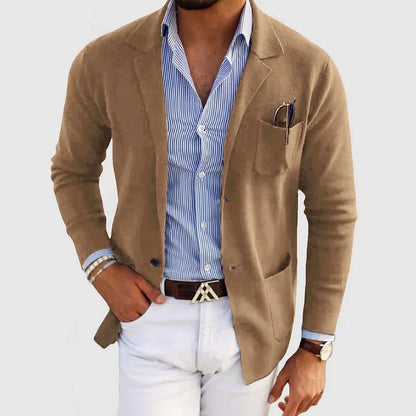 Blazer de Punto de Hombre | Estilo Casual