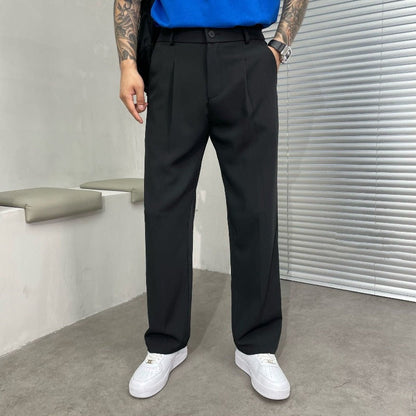 Pantalones Casuales de Oficina para Hombre | Corte Recto