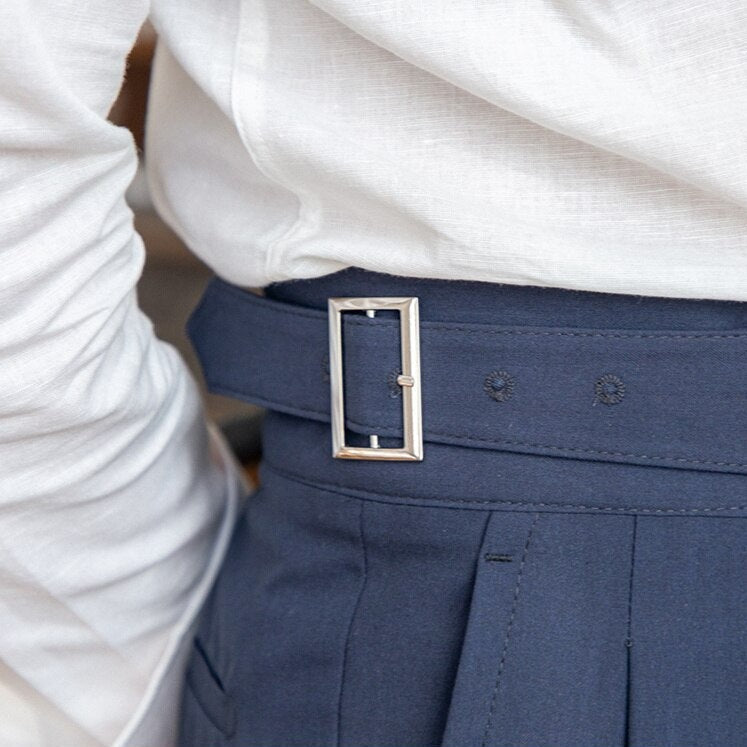 Pantalones Plisados de Hombre | Talle Alto