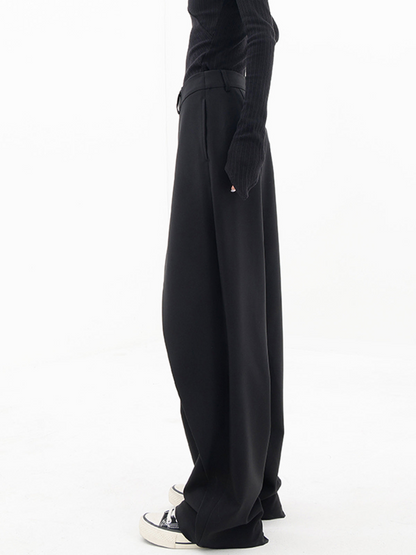 Pantalones Asimétricos de Mujer | Cierre con Botón