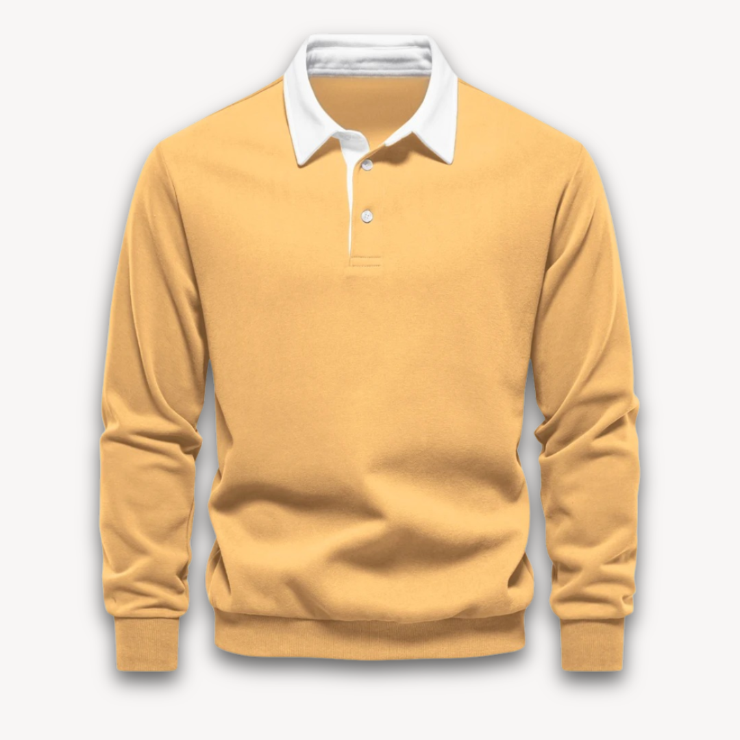 Suéter Polo de Hombre | Manga Larga