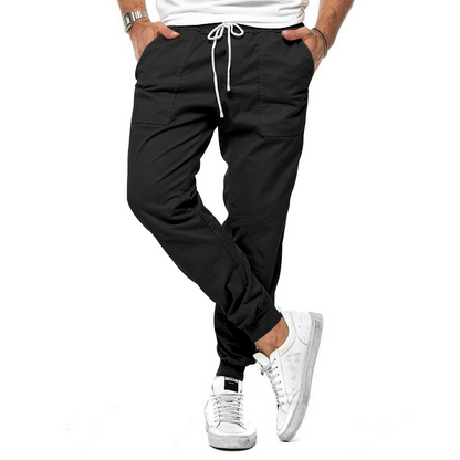 Pantalones Casuales de Hombre | Cordón Relajado