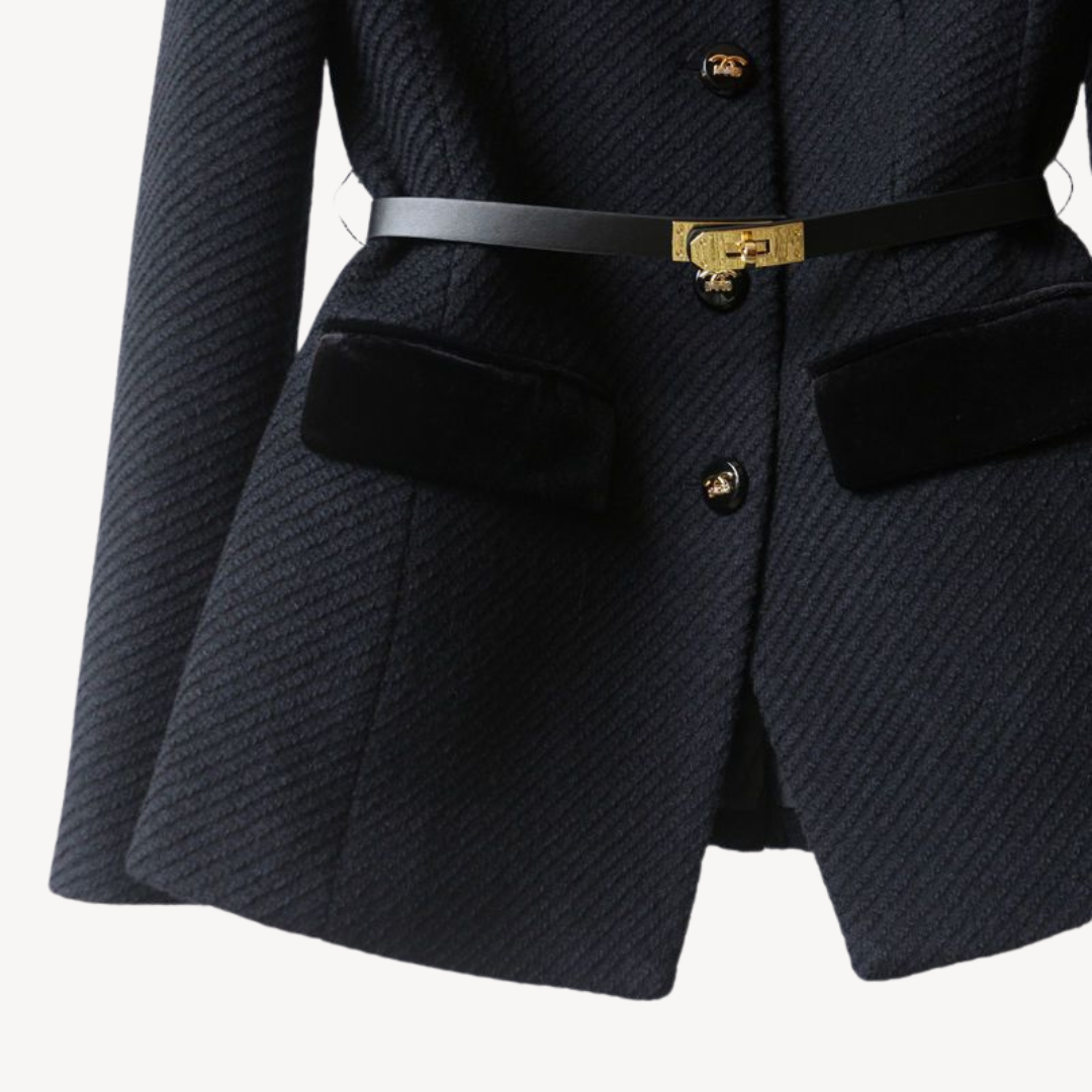 Blazer Ajustado de Mujer | Con Cinturón