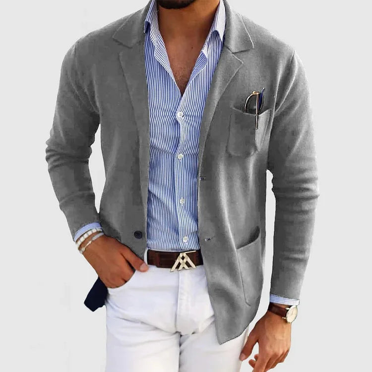 Blazer de Punto de Hombre | Estilo Casual