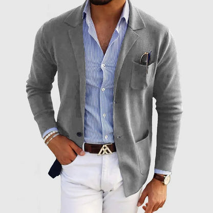 Blazer de Punto de Hombre | Estilo Casual