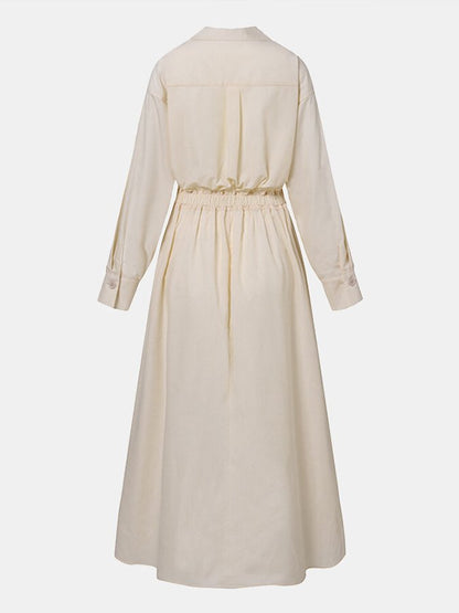 Vestido Maxi de Mujer | Botones Frontales