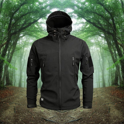 Chaqueta de Exterior con Capucha de Hombre | Multi Bolsillo