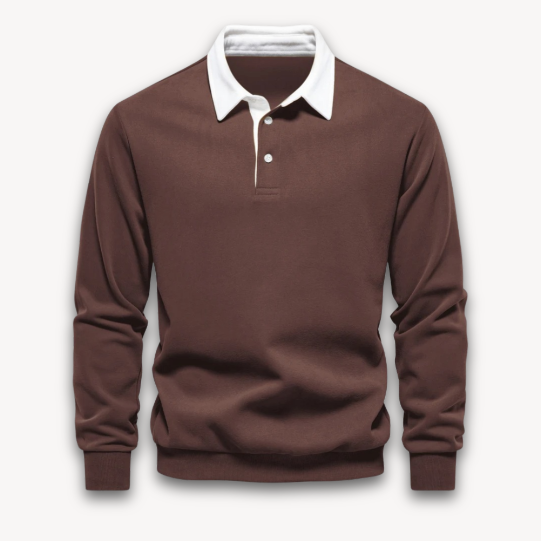 Suéter Polo de Hombre | Manga Larga
