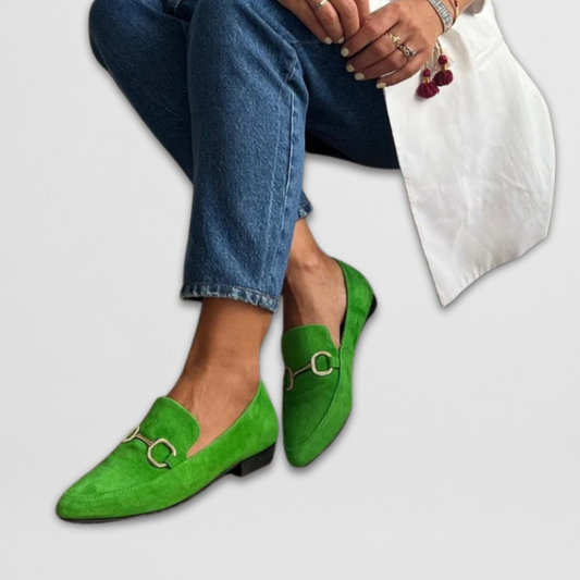 Mocasines de Mujer | Detalle Metálico