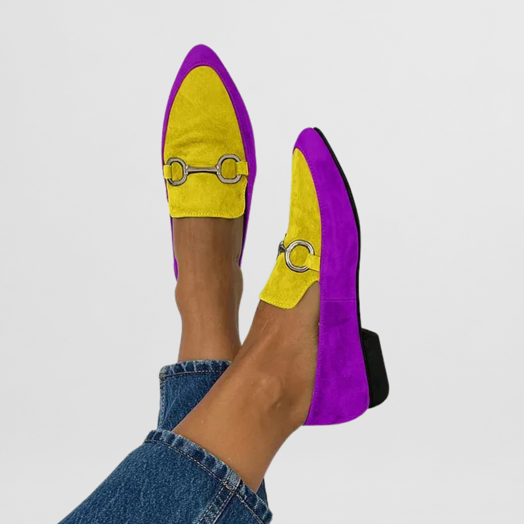 Mocasines de Mujer | Detalle Metálico
