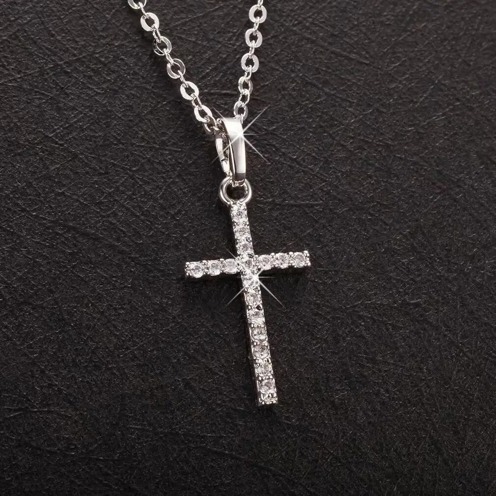 Dia | Diamond Cross Necklace