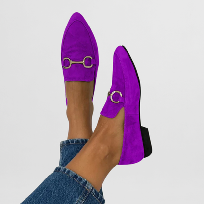 Mocasines de Mujer | Detalle Metálico
