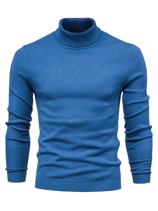 Suéter de Cuello Alto para Hombre | Corte Slim