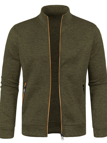 Chaleco de Hombre con Cuello Mao | Cremallera