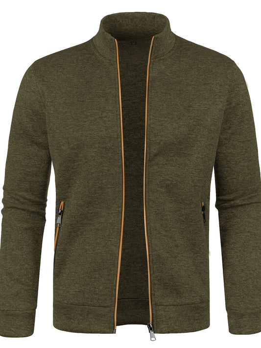 Chaleco de Hombre con Cuello Mao | Cremallera