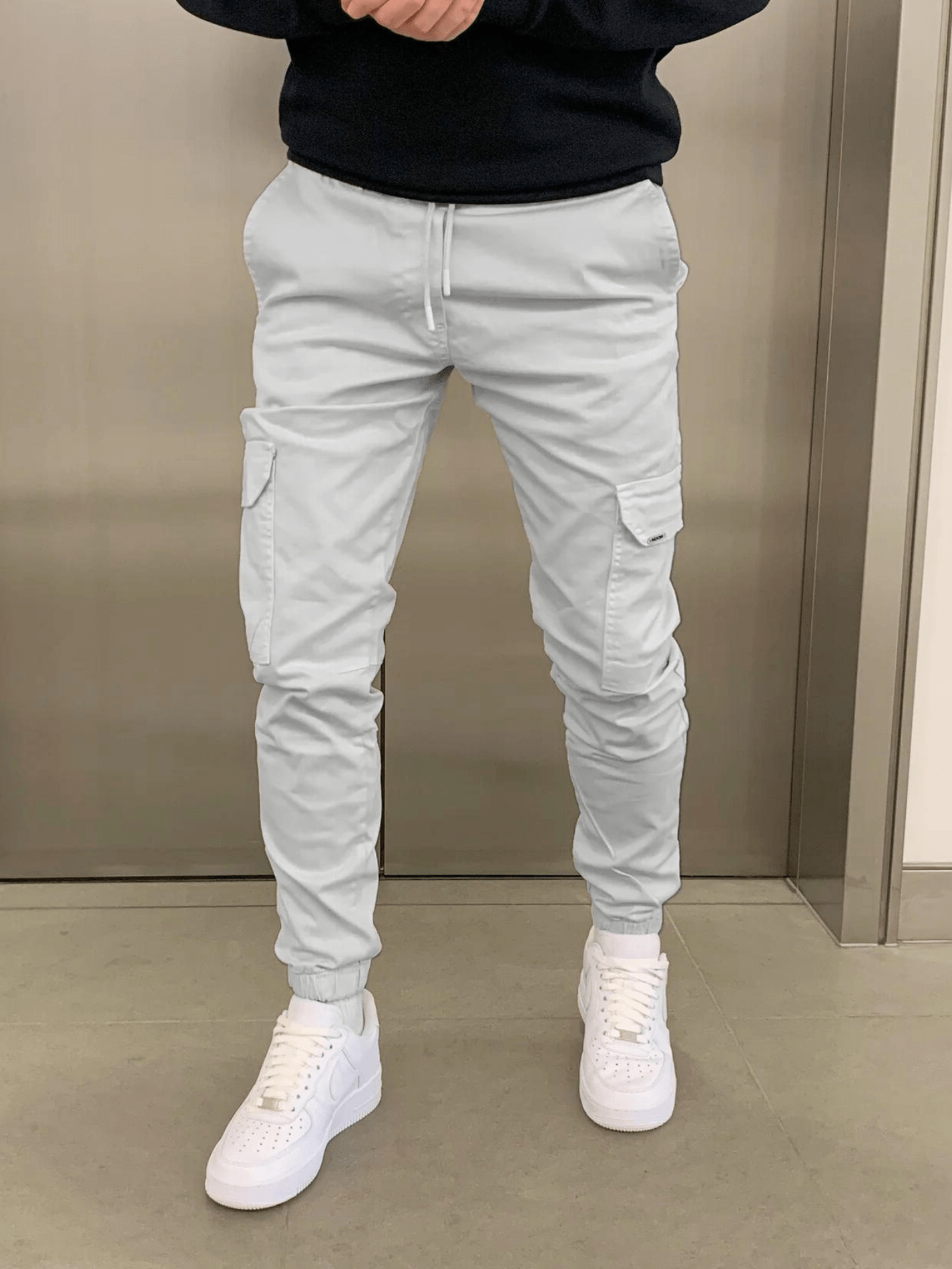 Pantalones Jogger Cargo de Hombre | Cintura Ajustable