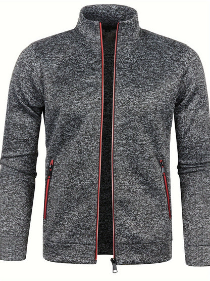 Chaleco de Hombre con Cuello Mao | Cremallera