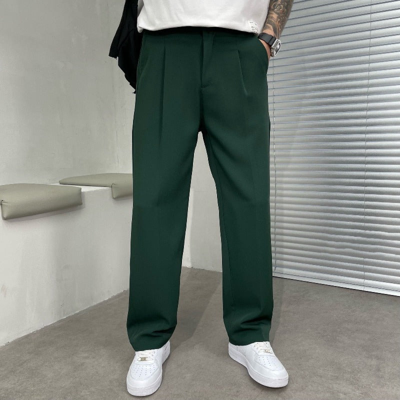 Pantalones Casuales de Oficina para Hombre | Corte Recto