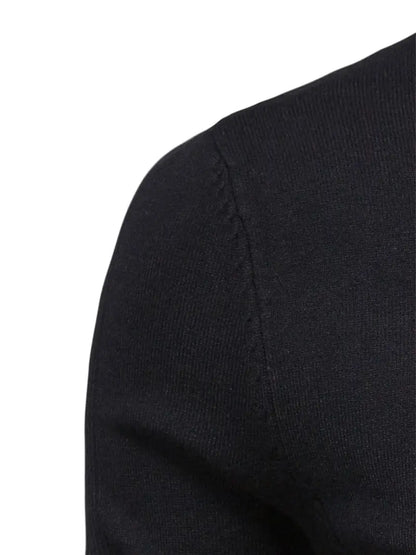 Suéter de Cuello Alto para Hombre | Corte Slim