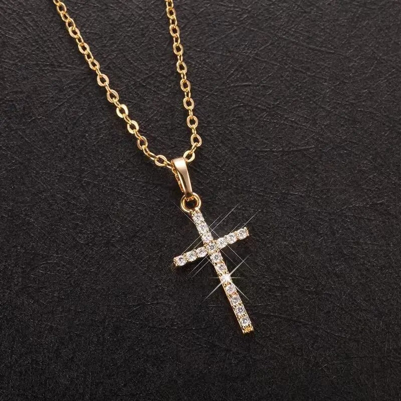 Dia | Diamond Cross Necklace