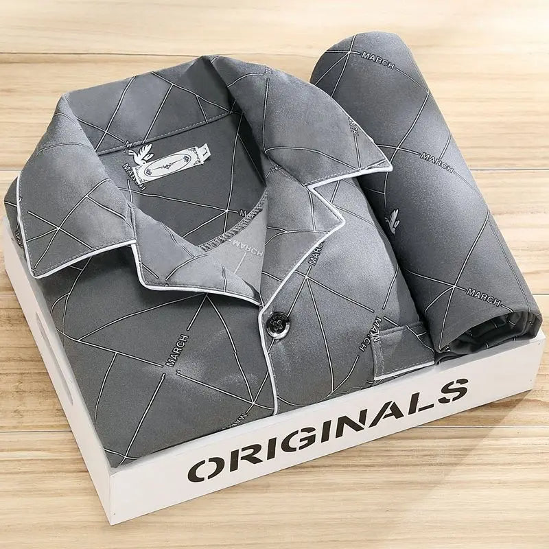 Pijama de Hombre | Camisa Abotonada