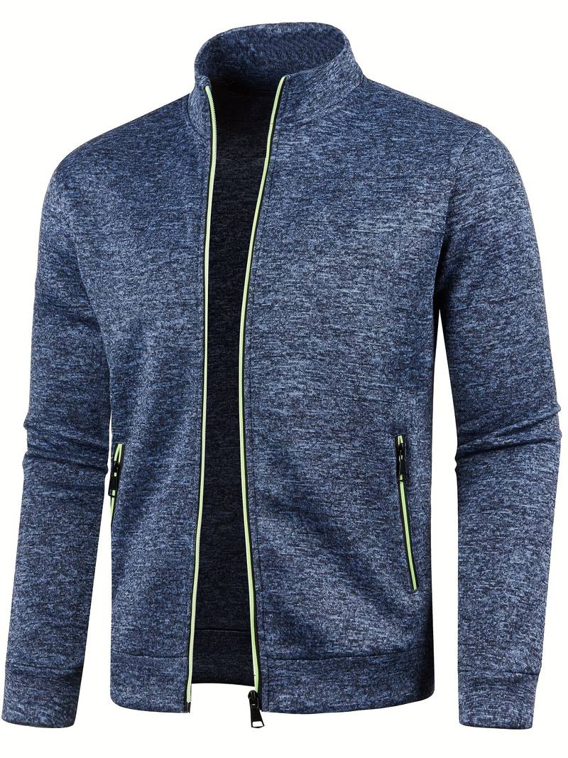 Chaleco de Hombre con Cuello Mao | Cremallera