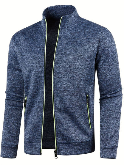 Chaleco de Hombre con Cuello Mao | Cremallera