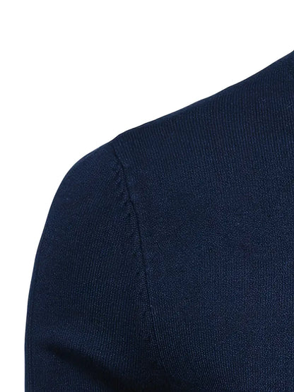 Suéter de Cuello Alto para Hombre | Corte Slim