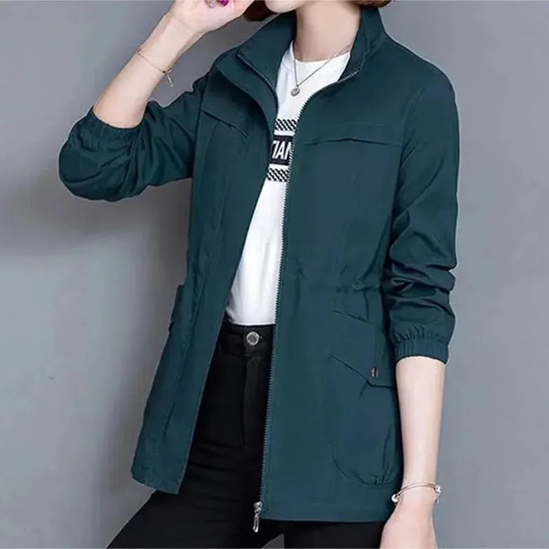 Chaqueta de Mujer de Primavera | Cintura Ajustable
