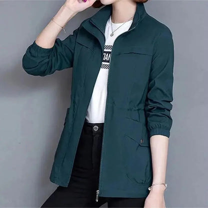 Chaqueta de Mujer de Primavera | Cintura Ajustable