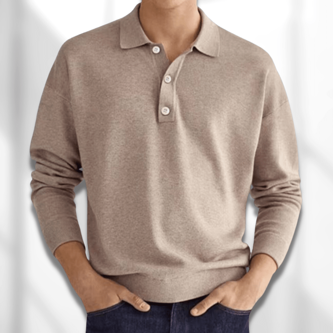Polo Casual de Hombre | Manga Larga