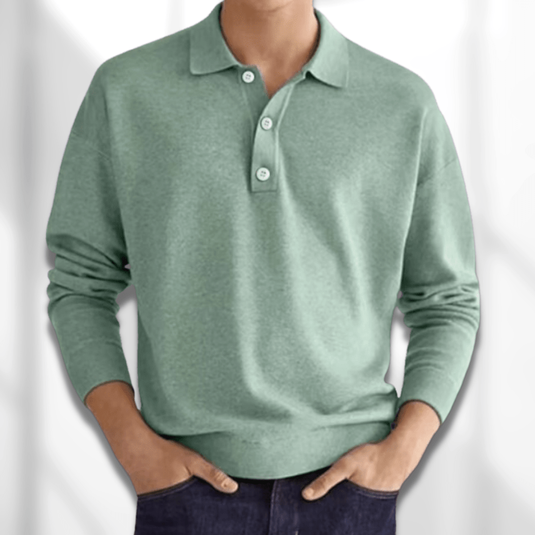 Polo Casual de Hombre | Manga Larga