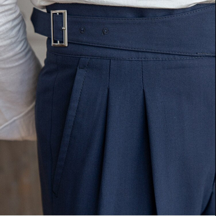 Pantalones Plisados de Hombre | Talle Alto